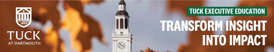 Transform Insight into Impact — Tuck Executive Education